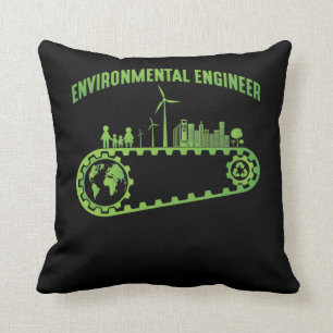 Cojín Decorativo Ingeniería ambiental