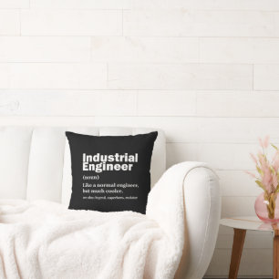 Cojín Decorativo Ingeniería Industrial Ingeniero Divertido