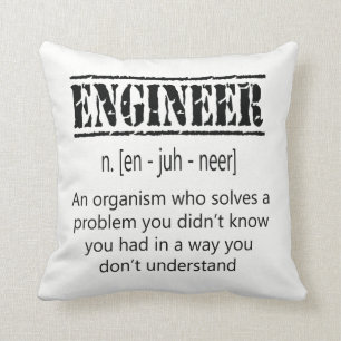 Cojín Decorativo Ingeniero