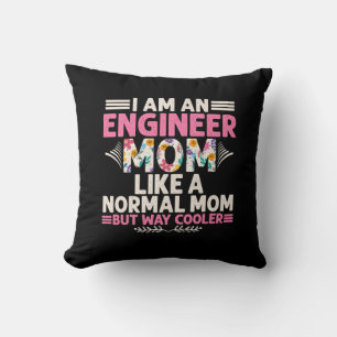 Cojín Decorativo Ingeniero, Soy Una Ingeniera Mamá