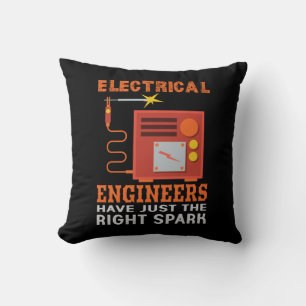 Cojín Decorativo Ingenieros Eléctricos Tienen Lo Correcto