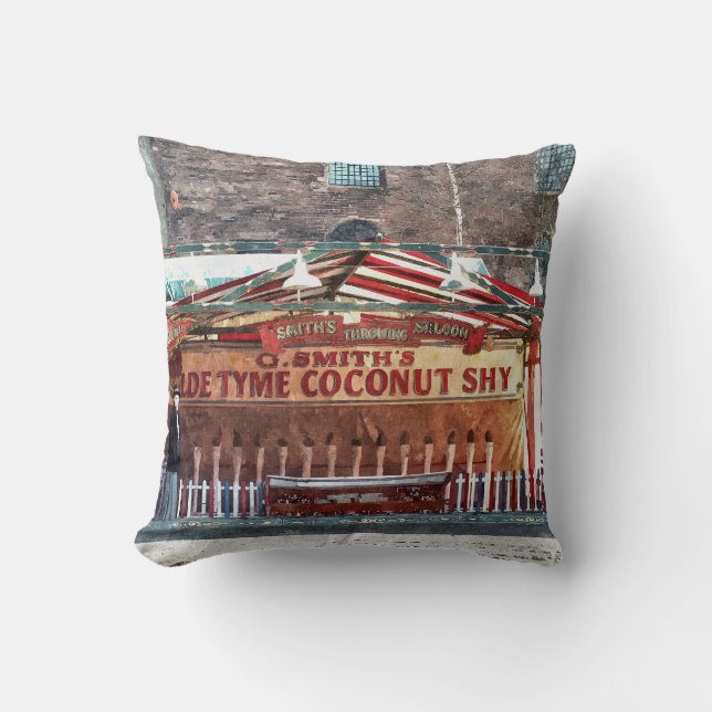 COJÍN DECORATIVO INGLATERRA VICTORIANA (Anverso)