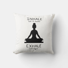 Cojín Decorativo Inhale Exhale Yoga