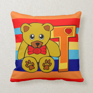 Cojín Decorativo iniciales conocidas, amortiguadores personalizados