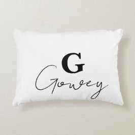 Cojín Decorativo Iniciales Personalizan la comodidad