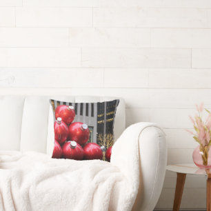 Cojín Decorativo Inmensos Navidades destruyen ornamentos en Nueva Y