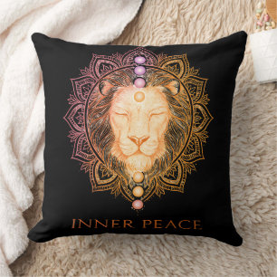 Cojín Decorativo Inner Peace Lion Chakra Design