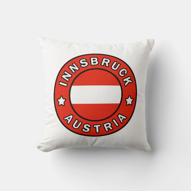 Cojín Decorativo Innsbruck Austria (Anverso)