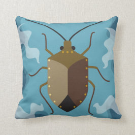 Cojín Decorativo Insecto y mariquita del hedor
