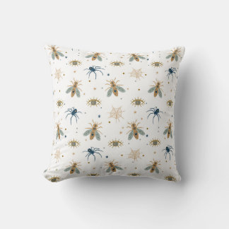 Cojín Decorativo Insectos etéreos y arácnidos