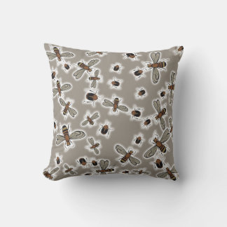 Cojín Decorativo insectos Funda Duvet