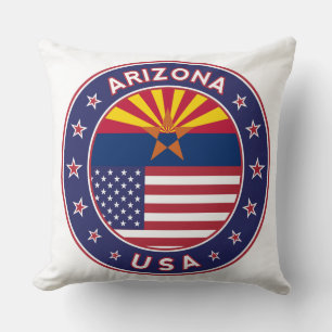 Cojín Decorativo Insignia de Arizona