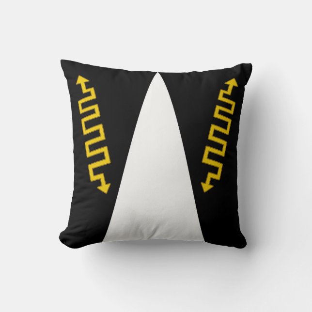 Cojín Decorativo Insignia de población de Andelcrag (Anverso)