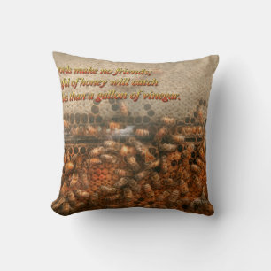 Cojín Decorativo Inspiración - Apiario - Abejas - Dulce éxito