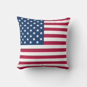 Cojín Decorativo Inspiración de la antigua bandera de los Estados U