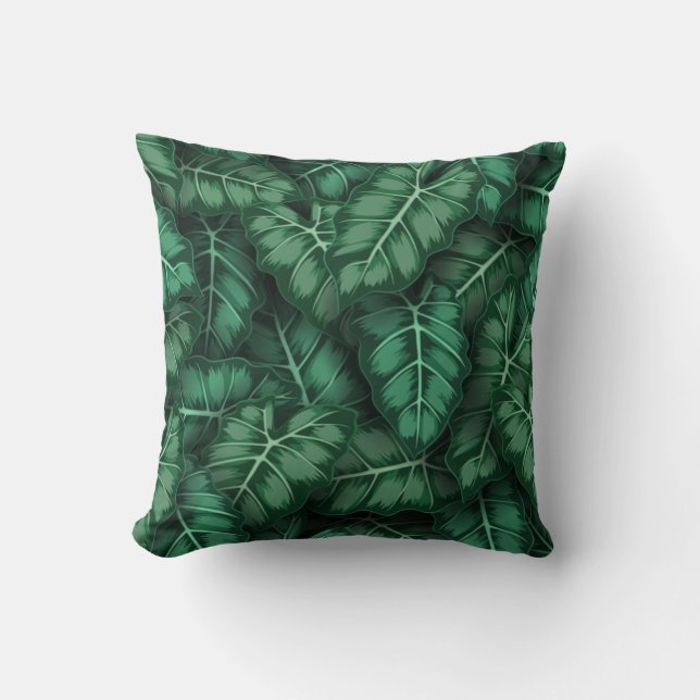 Cojín Decorativo Inspiración en el diseño forestal (Anverso)