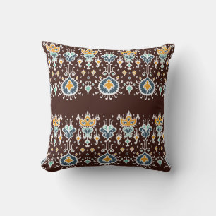Cojín Decorativo Inspiración Ikat: Elegancia Oriental