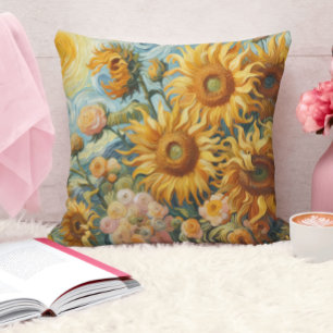 Cojín Decorativo Inspiraciones de Girasoles