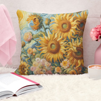 Cojín Decorativo Inspiraciones de Girasoles