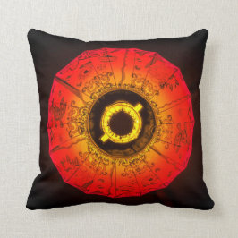 Cojín decorativo inspirado en farolillos asiáticos