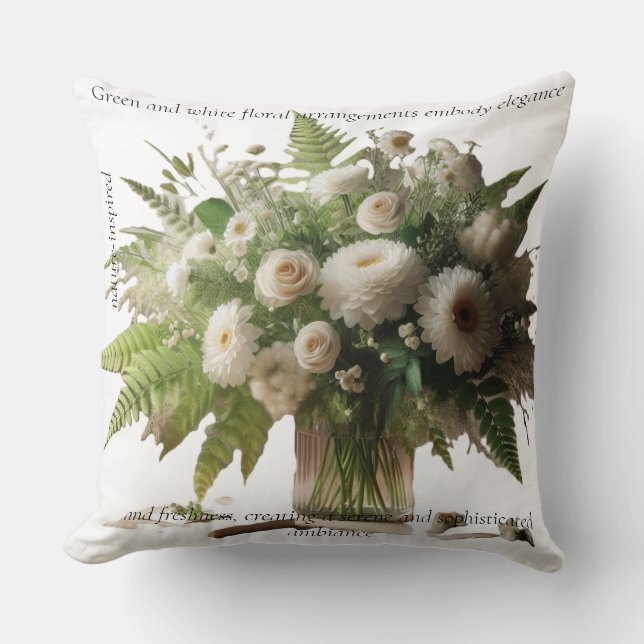 Cojín Decorativo inspirado en la naturaleza (Anverso)