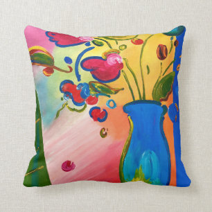 Cojín decorativo inspirado máximo de las flores 