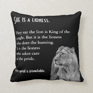 Cojín decorativo Inspirador con temática de la leo