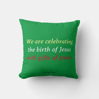 Cojín decorativo Inspirador de Jesús Navidades