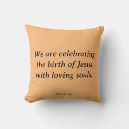 Cojín decorativo Inspirador de Jesús Navidades