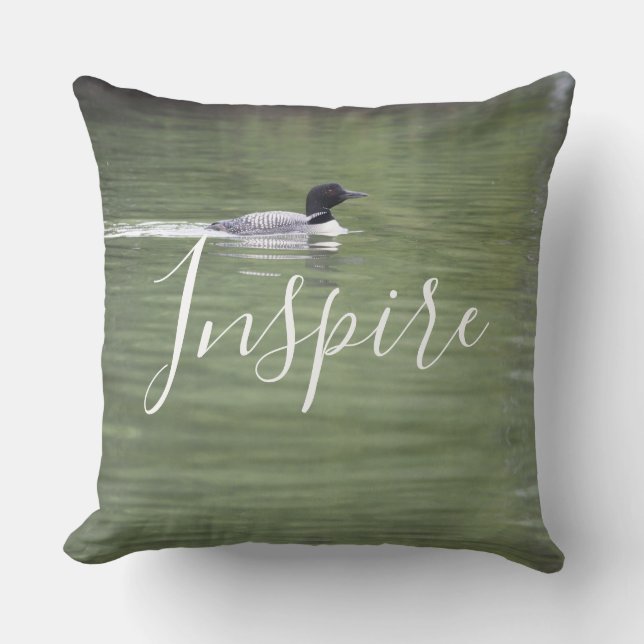 Cojín Decorativo Inspirador estilo exterior (Anverso)