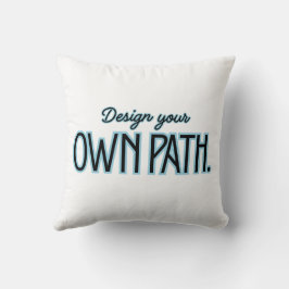 Cojín Decorativo Inspirational Throw Pillow – Minimalist Motivation