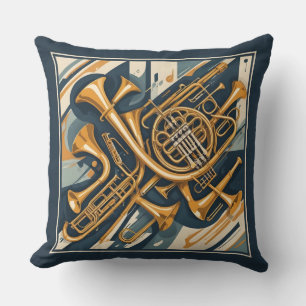 Cojín Decorativo Instrumentos musicales