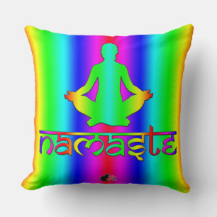Cojín Decorativo Intenciones Arcoíris Namaste