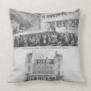 Cojín Decorativo Interior del pequeño teatro, Haymarket en Londo