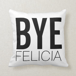 Cojín Decorativo Intrépido adicional blanco y negro de Felicia del