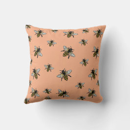 Cojín Decorativo invasión de abejas