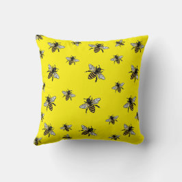 Cojín Decorativo invasión de abejas