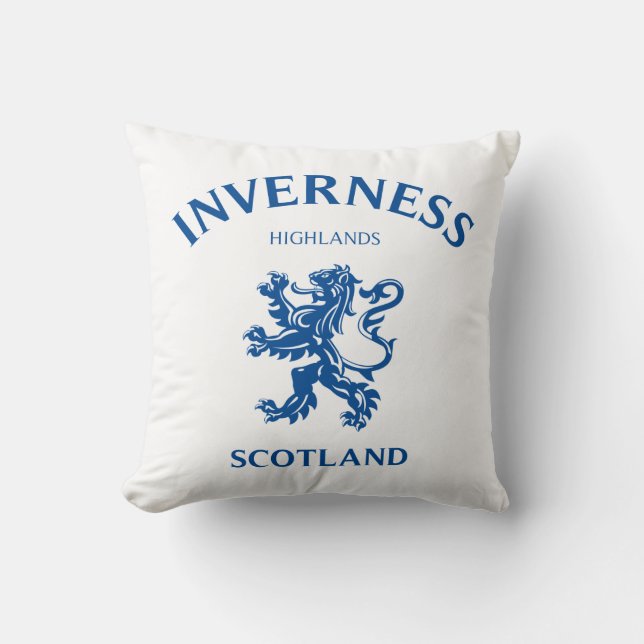 Cojín Decorativo INVERNESS Scotland (Anverso)