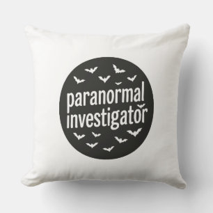 Cojín Decorativo Investigador paranormal