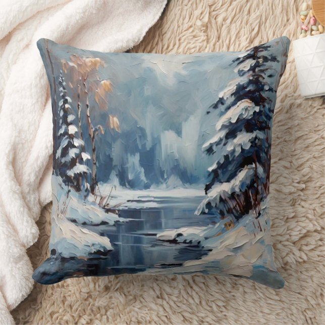 Cojín Decorativo Invierno (Manta)