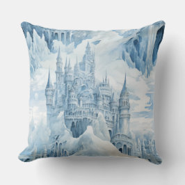 Cojín Decorativo Invierno de la Fantasía Realm Icebound