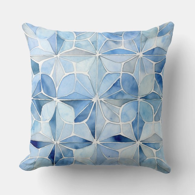 Cojín Decorativo Invierno de la Fantasía Realm Icebound (Anverso)