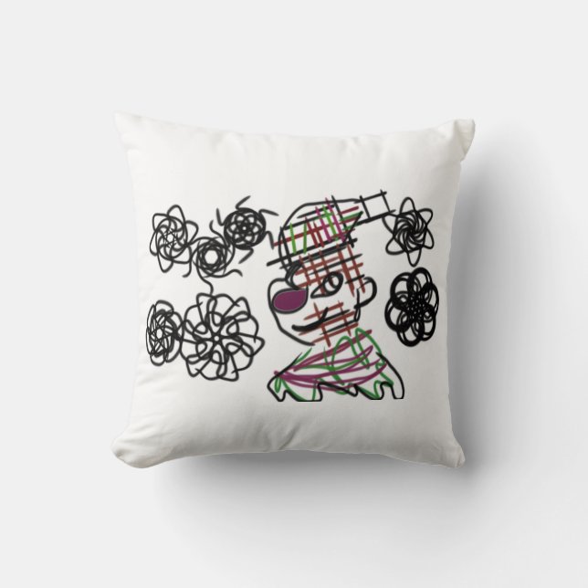 Cojín Decorativo invierno de Little Man (Anverso)