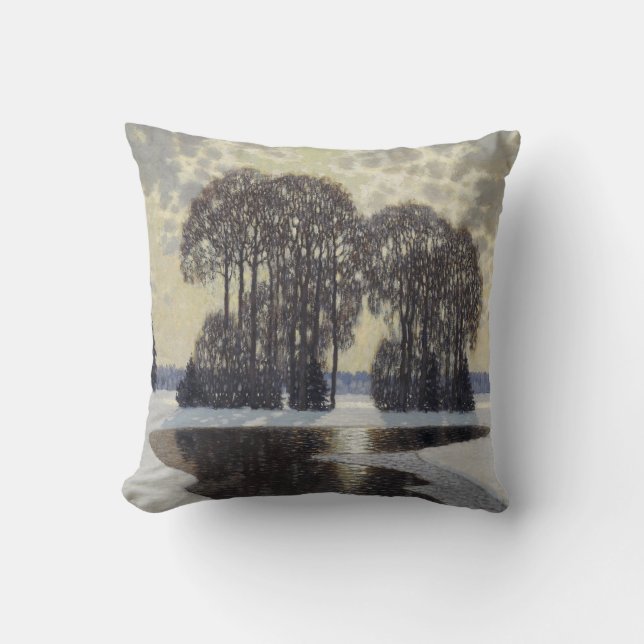 Cojín Decorativo Invierno (de Vilhelms Purvitis) (Anverso)