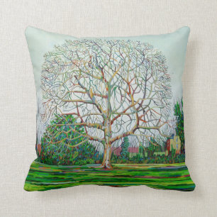 Cojín Decorativo Invierno del árbol del arco