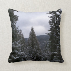 Cojín Decorativo Invierno en los Rockies