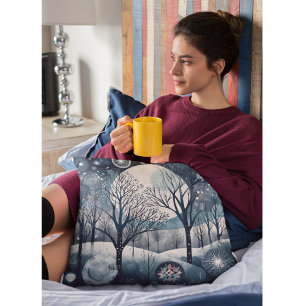 Cojín Decorativo Invierno escandinavo, personalizable