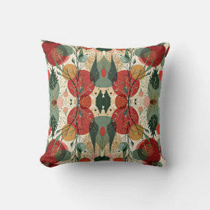 Cojín Decorativo Invierno / Navidades Resumen de arte reflejado