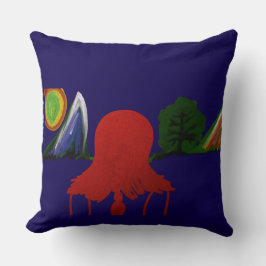 Cojín Decorativo Invisible Girl Trapped in Another Universe