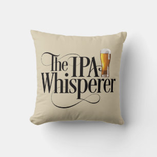Cojín Decorativo IPA Whisperer Throw Pillow